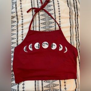 Moonphase crop top